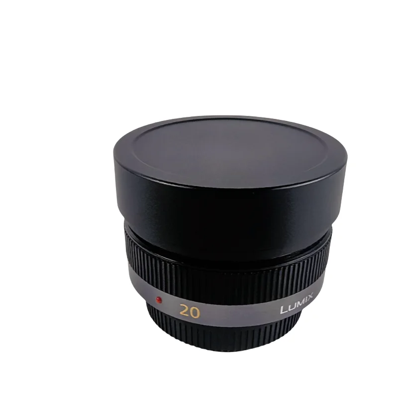 Metal Square Lens Hood With Cap for Panasonic LUMIX G 20mm F1.7