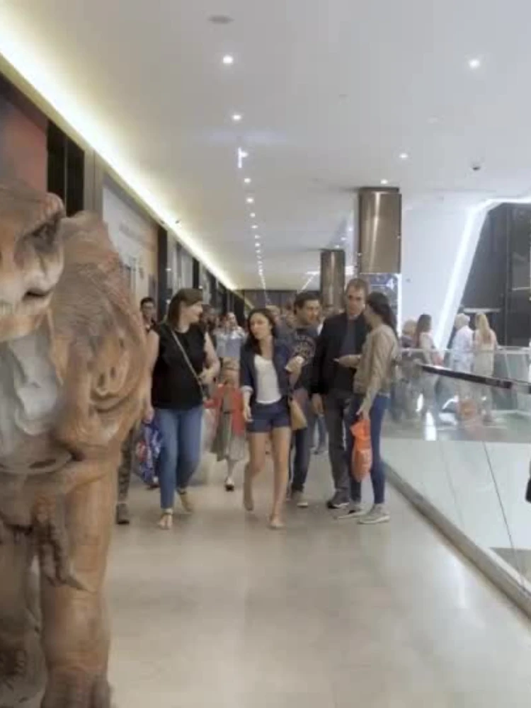 Stampo In Silicone Dinosauro Realistico Da Passeggio Animatronic In Vendita