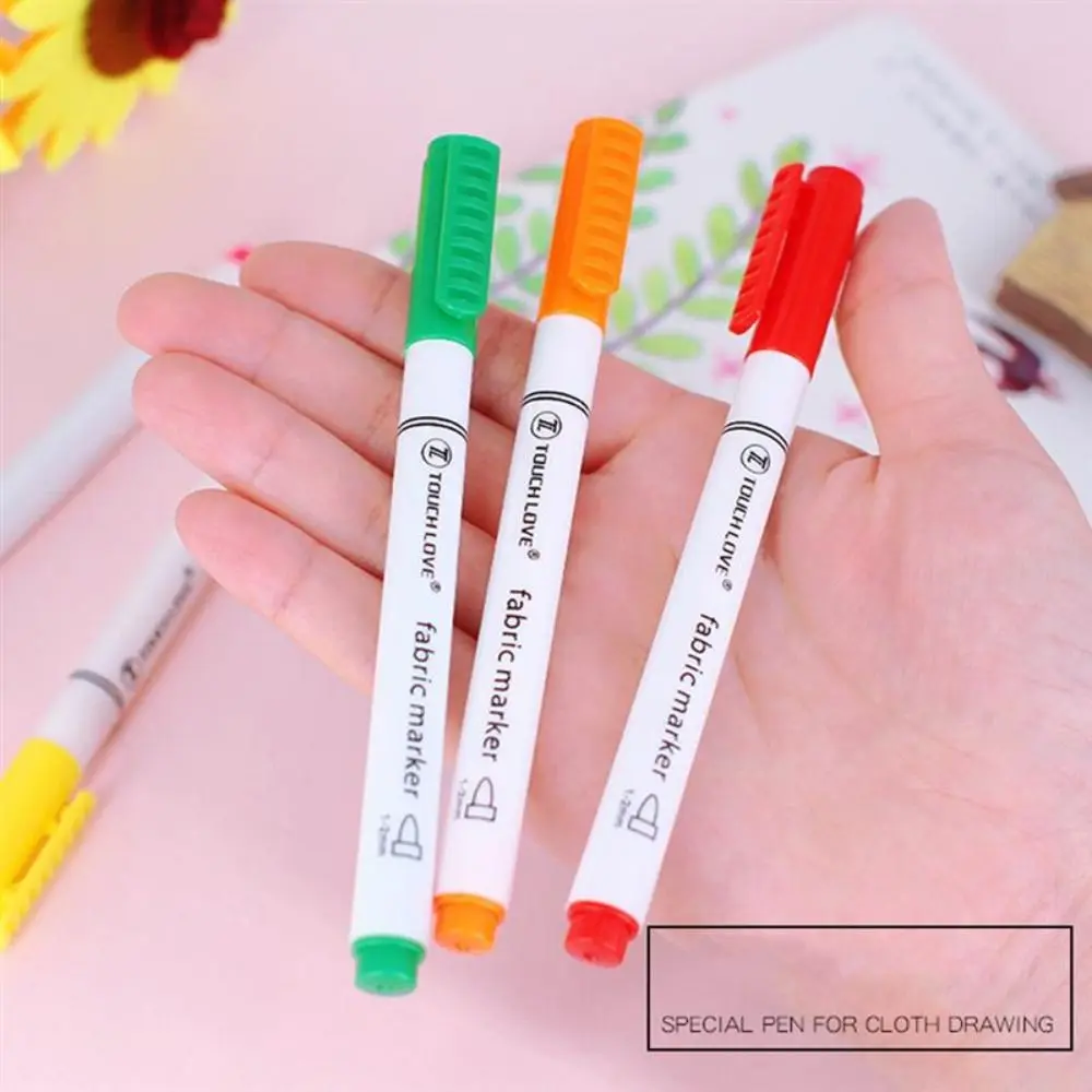 Waterproof Color Fabric Marker Pens 8PCS/Set