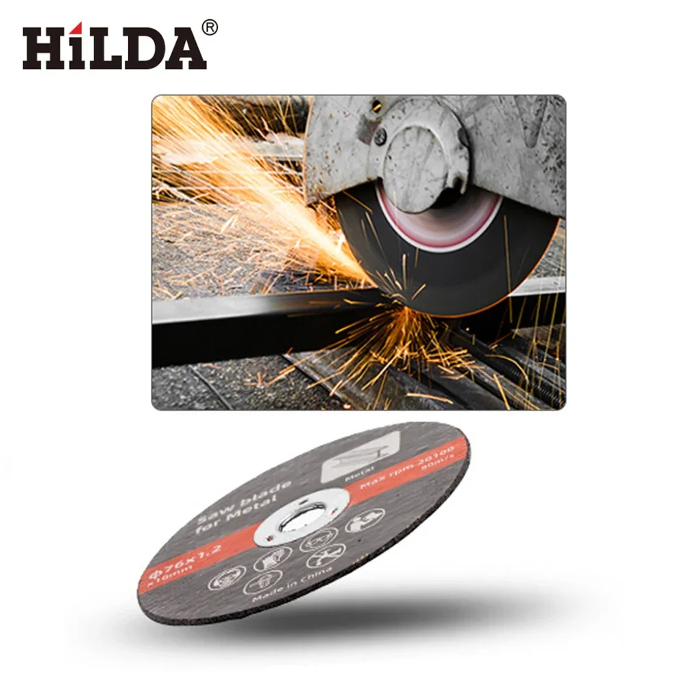 1-50Pcs 76mm Metal Cutting Discs Sanding Grinding Cut Off Circle Wheels Blades Angle Grinder Accessories Saw Blades