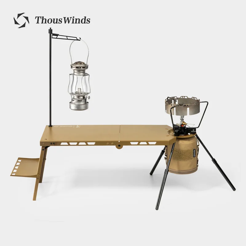 Thous Winds 캠핑 가스 탱크 스토브 베이스 홀더, 가스 탱크 안정기 선반 스탠드, 가스 캐니스터 기울기 방지 삼각대 스탠드
