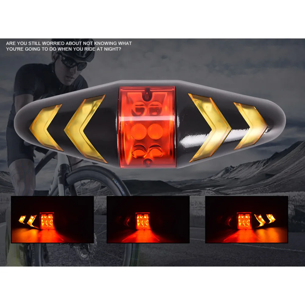 Bicycle mountain bike USB intelligent charging, remote control turn signal, night warning taillights, riding equipment_voghion.com