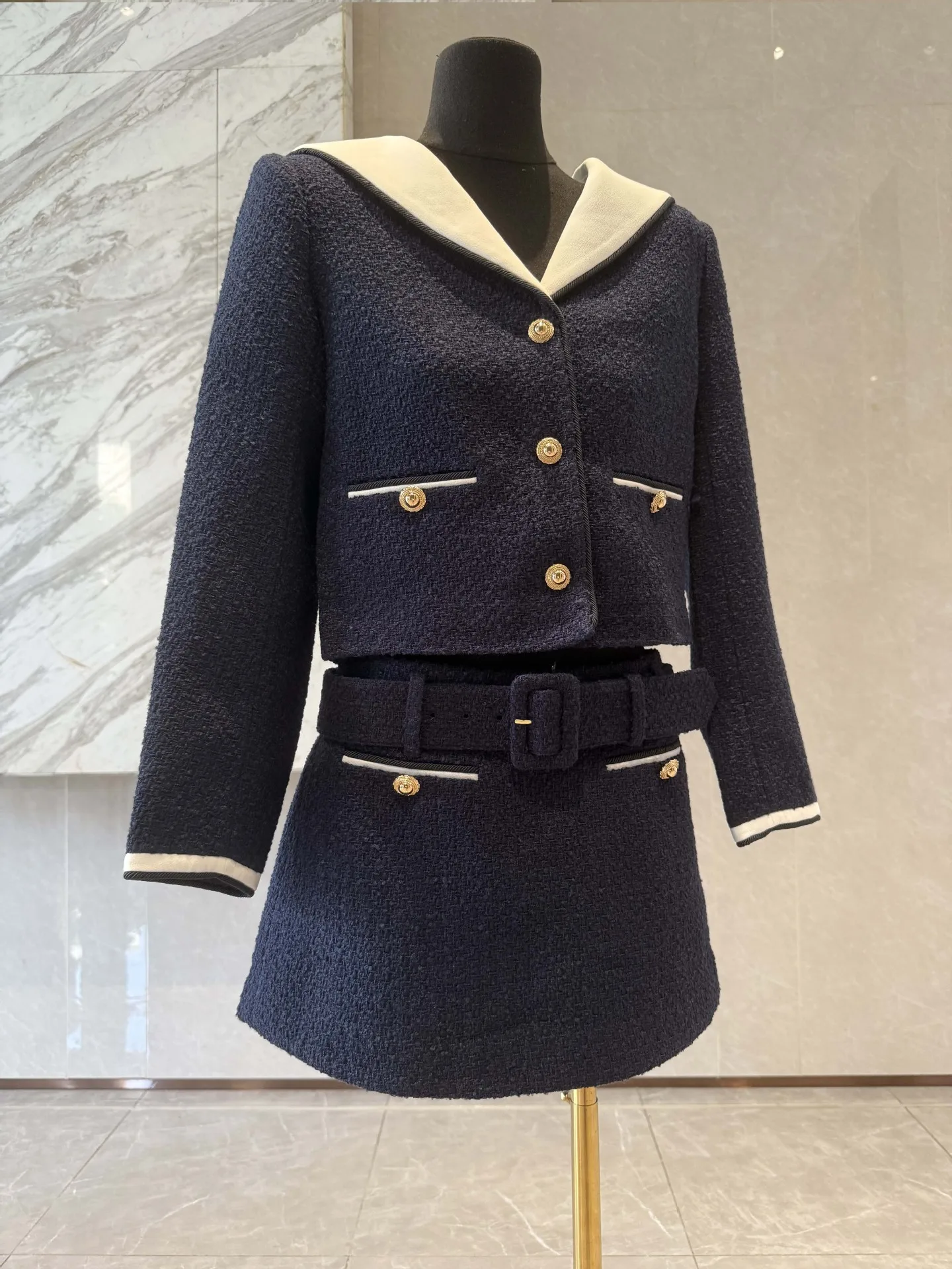 Y2K Jacket Set back view