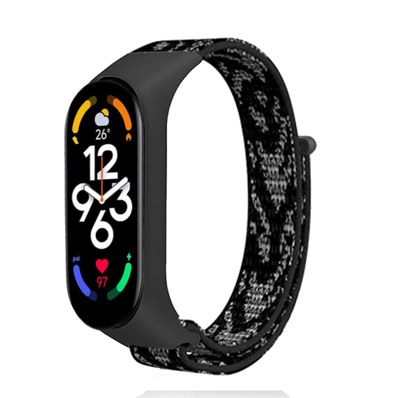 Nylon Sport Loop Smartwatch Replacement Wristband Strap