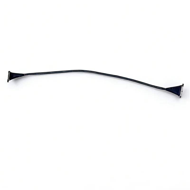 Câble coaxial 200mm pour DJI O4 Air Unit Pro, connecteurs et gaine noire.