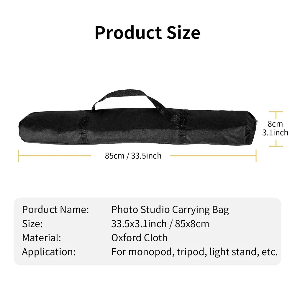 Selens Waterproof 60cm/85cm/118cm Professional Light Stand Bag Tripod Bag Umbrel