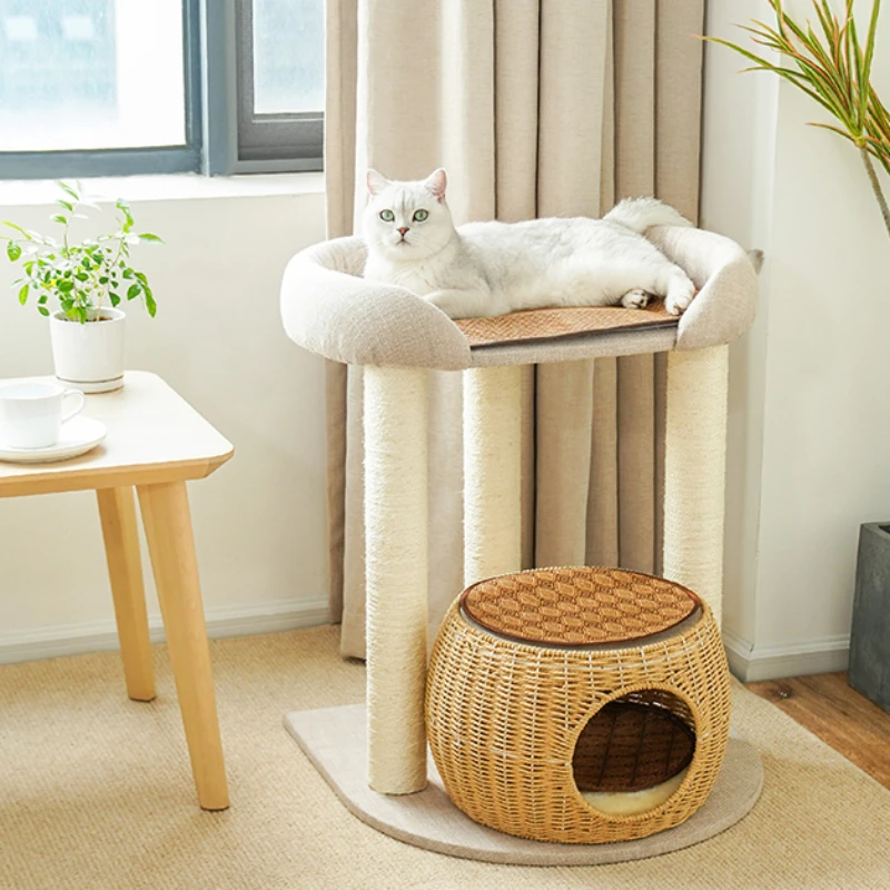 

Tree House Pets Scratchers Toys Scratch Board Home Furniture Stuff Scratchers Habitats Gimnasio Para Gato Cat Supplies RR50FS