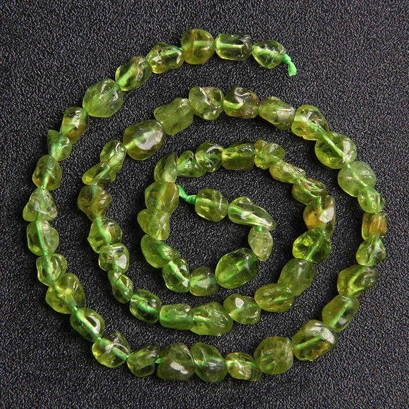 6-8MM Natural Stone Beads Amethysts Fluorite Citrine Irregular Shape Loose Bead For Women Jewelry Making Bracelet DIY Accessory
