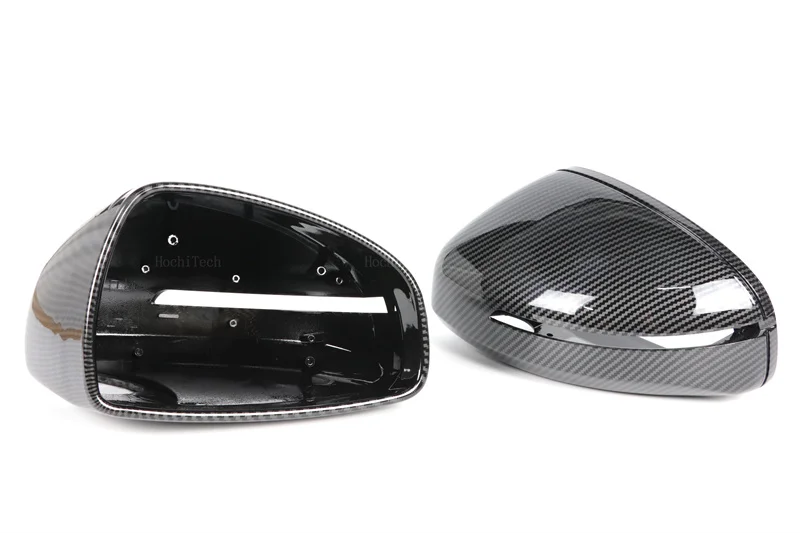 Coques De Rétroviseur Pour Audi TT MK2 8J R8 2007-2014 - Paire Gauche/droite, ABS Verni Noir - Protection Et Style - 5
