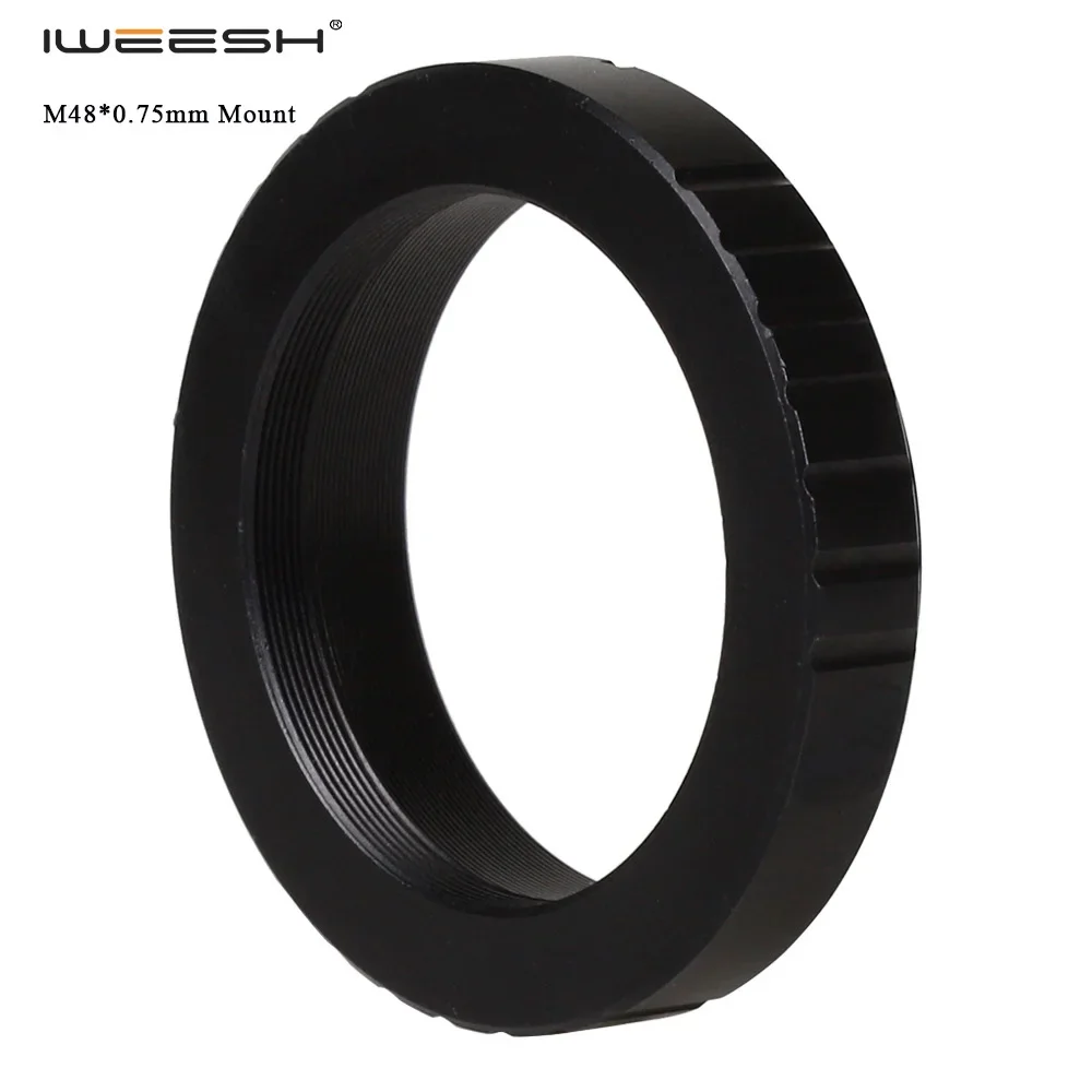 

M48*0.75 Mount Adapter Ring Telescope Eyepiece Lens for Canon EOS R RF for Nikon Z mount Camera