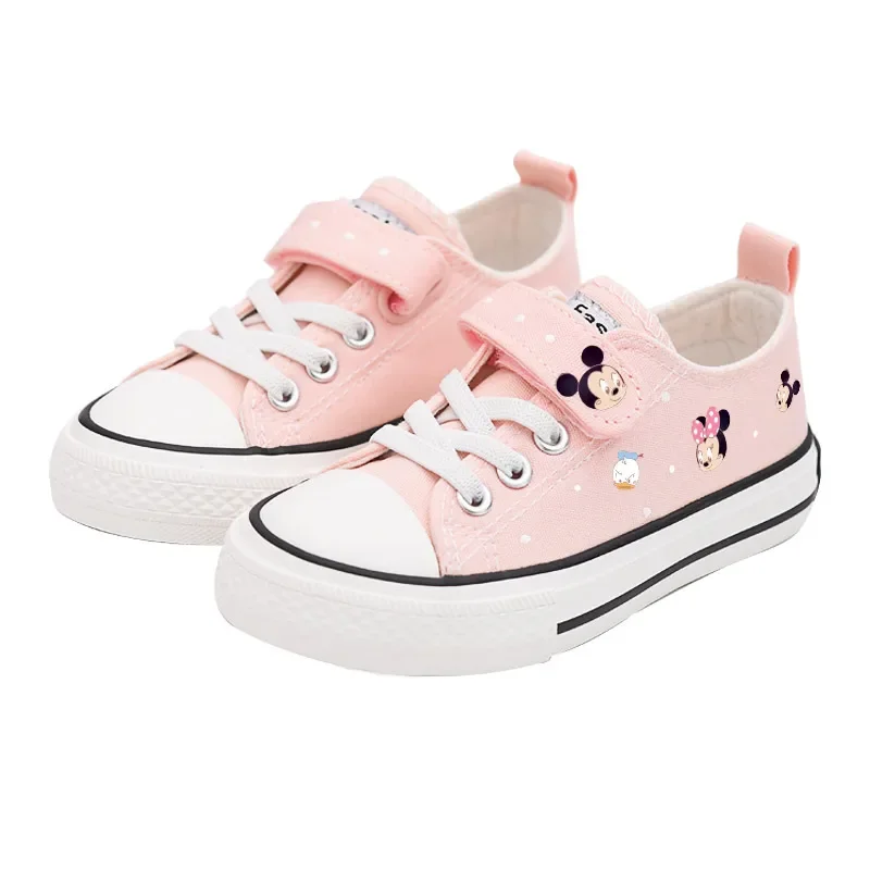 

Disney girls Minnie princess pink shoes non-slip soft bottom sports casual shoes for kids gift