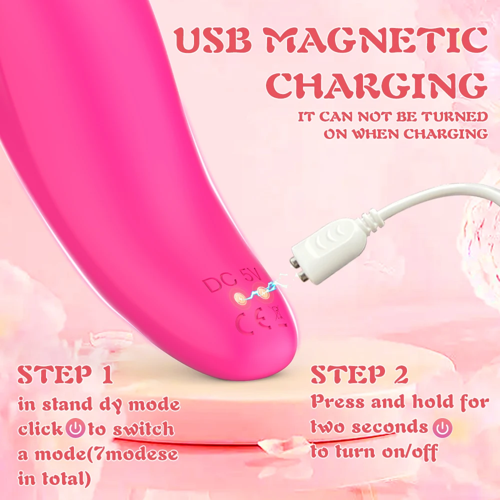 Tongue Licking Clitoris Stimulator for Women Clit Nipples Vibrator Female Masturbator Blowjob Simulation Sex Toy for Couple Game