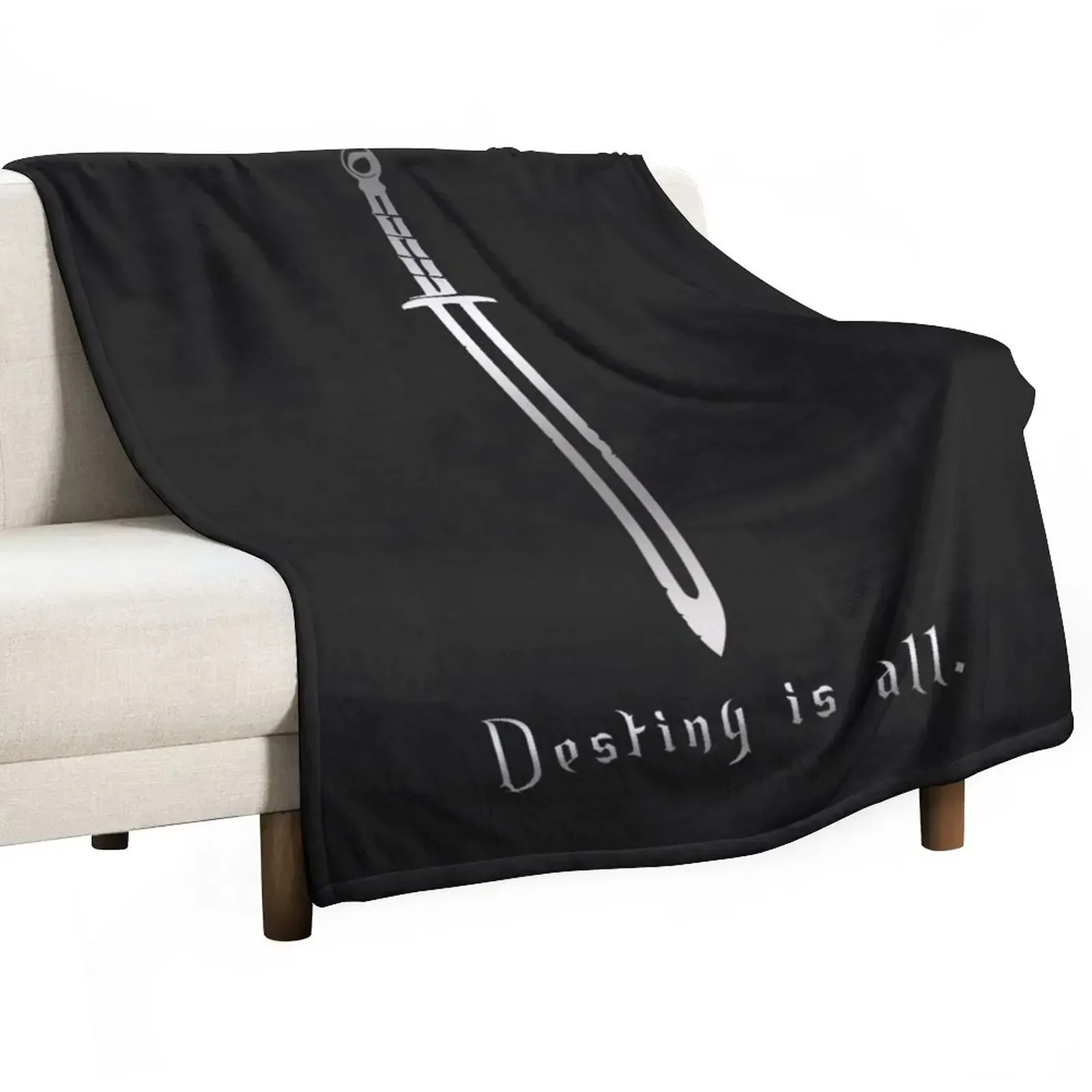 L'Ultimo Regno-Destiny Is All Throw Coperta Warm Winter Soft Beds Tiro Decorativo Per Coperte Da Divano