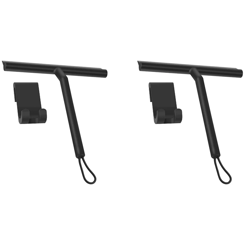 

2 шт., силиконовый скребок для душа с крючком и шнурком