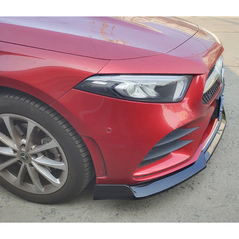 

For 19-21 Mercedes Benz A200l A180l A220l Special Decoration Amg Front Lip A35 Front Shovel Kit Wind Knife