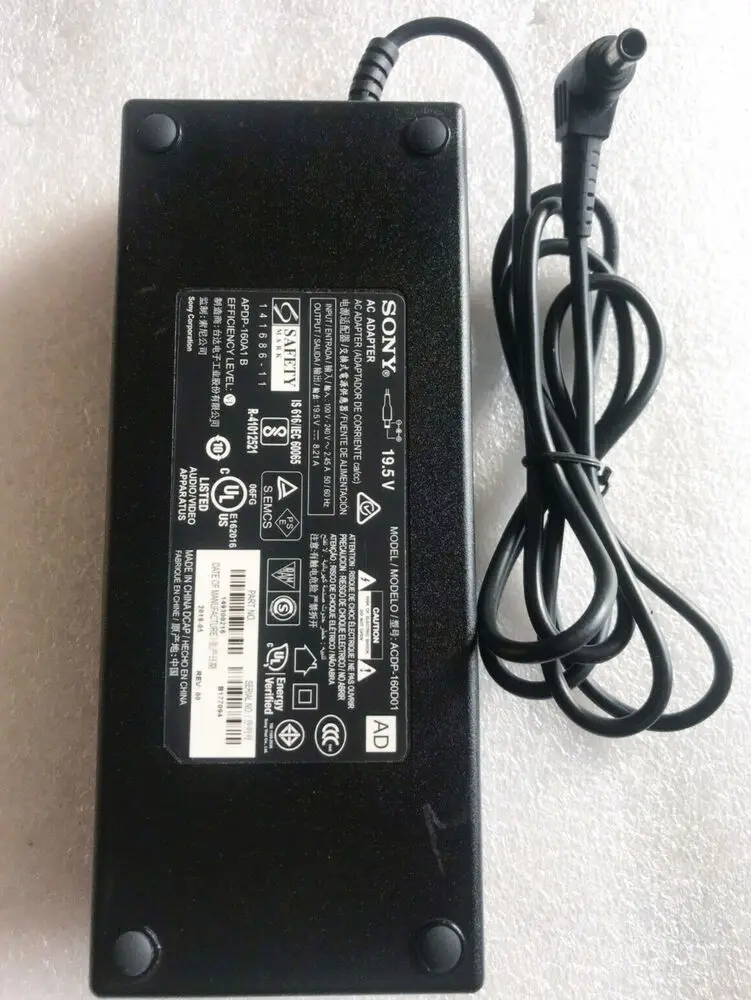 

1 of NEW Sony 19.5V8.21A Power Adapter ACDP-160D1