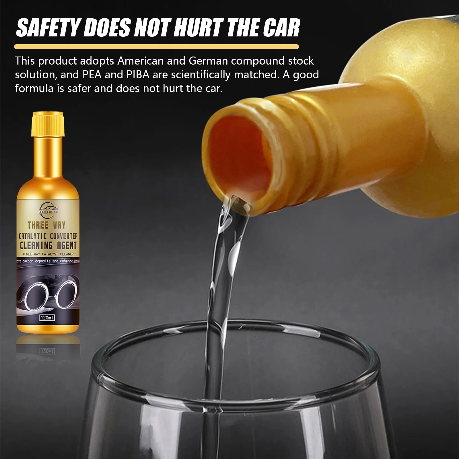Advanced Catalytic Converter Cleaner - Powerful Contaminant Remover & Engine Optimizer