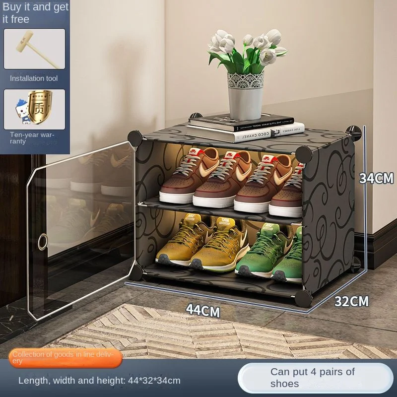 Полка для обуви, полка для хранения обуви, прихожая, мебель, шкафы, пылезащитная прозрачная коробка, Organizador De Zapatos