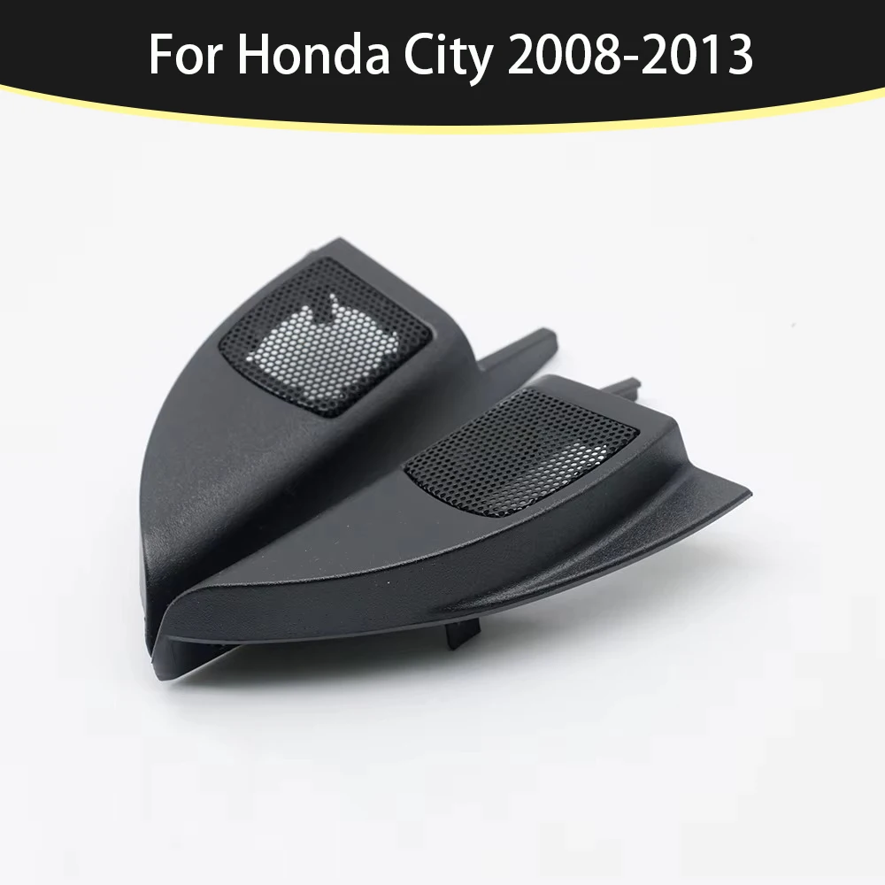 2Pcs Honda City 2008-2013 Car Tweeter Refitting Audio Door Angle Gum Speaker Cover Boxes Mounts speaker tweeter speaker empty box speaker protective cover