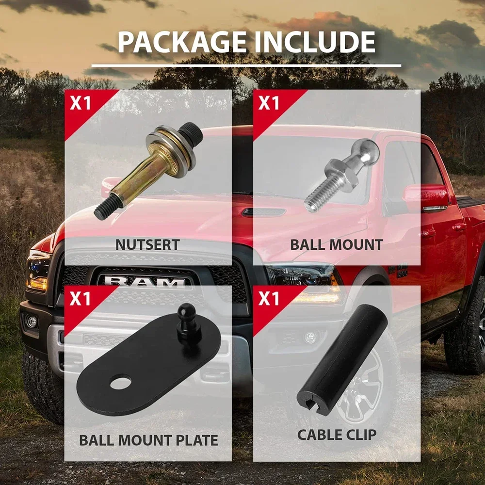 Pickup Tailgate Shock tailgateSupports Assist Slam Down for Dodge 