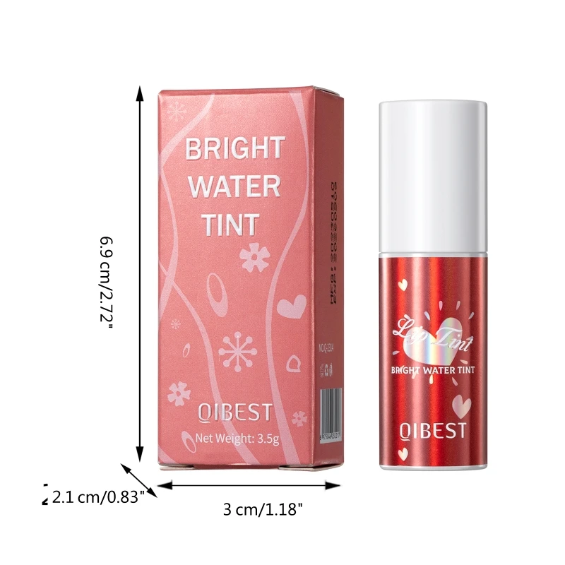 

QIBEST Non Stick Cup Lipstick Super Stay Lip Gloss Lipstick Non-stick Cup Waterproof Long Lasting Lip Gloss for Women