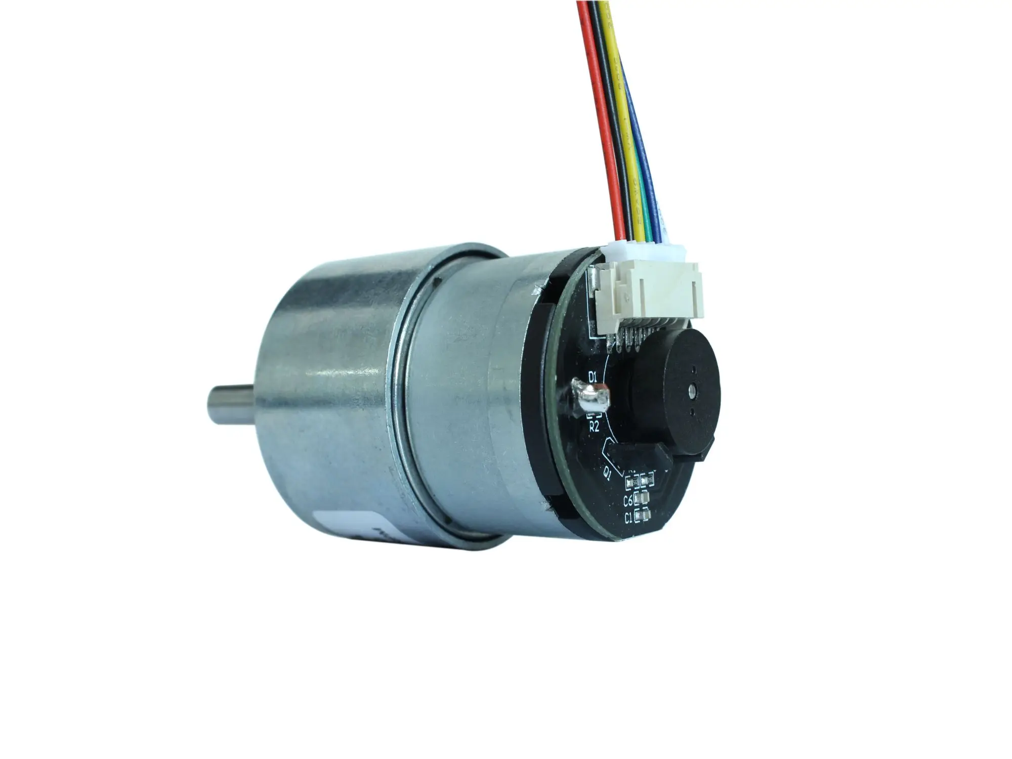 Brush DC Encoder Motor High Torque Metal Reduction Gearbox Long Life