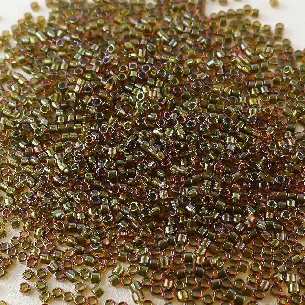 10 g Miyuki Dileca gefärbte Kernperlen als Schmuckzubehör, importiert aus Japan, zur Herstellung verschiedener handgefertigter DIY-Stickereien – Detail 12