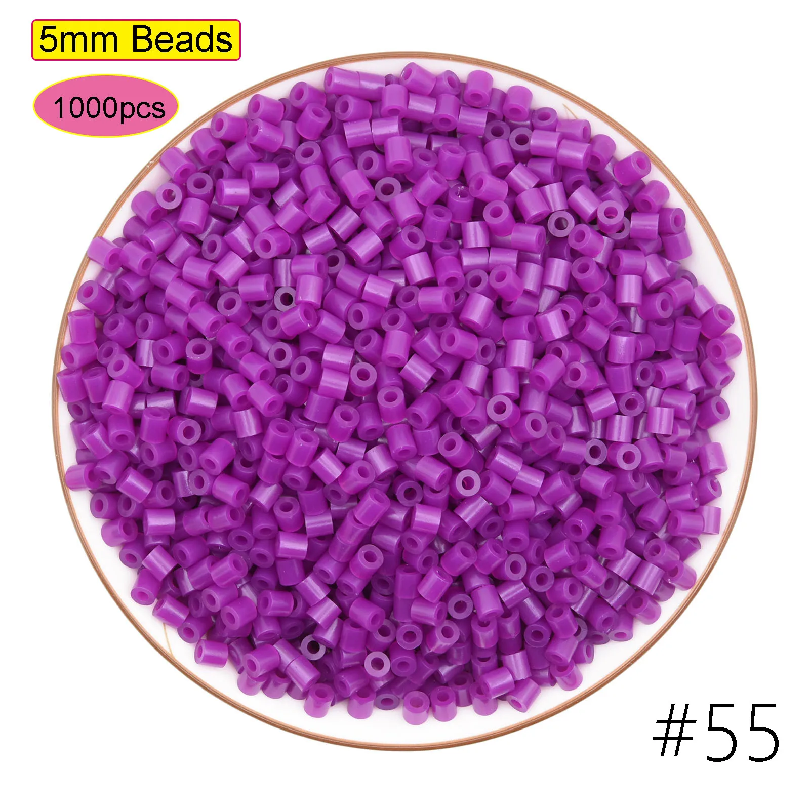 1000 Stück 5MM Hama Perlen Pixel-Puzzle Gemischte Farben Hama Perlen DIY Geschenk Handgemachtes Kinderspielzeug Geschenk Zusätzlicher OPP-Beutel – Detail 7