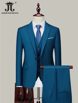 Men's Three-Piece Suit 1