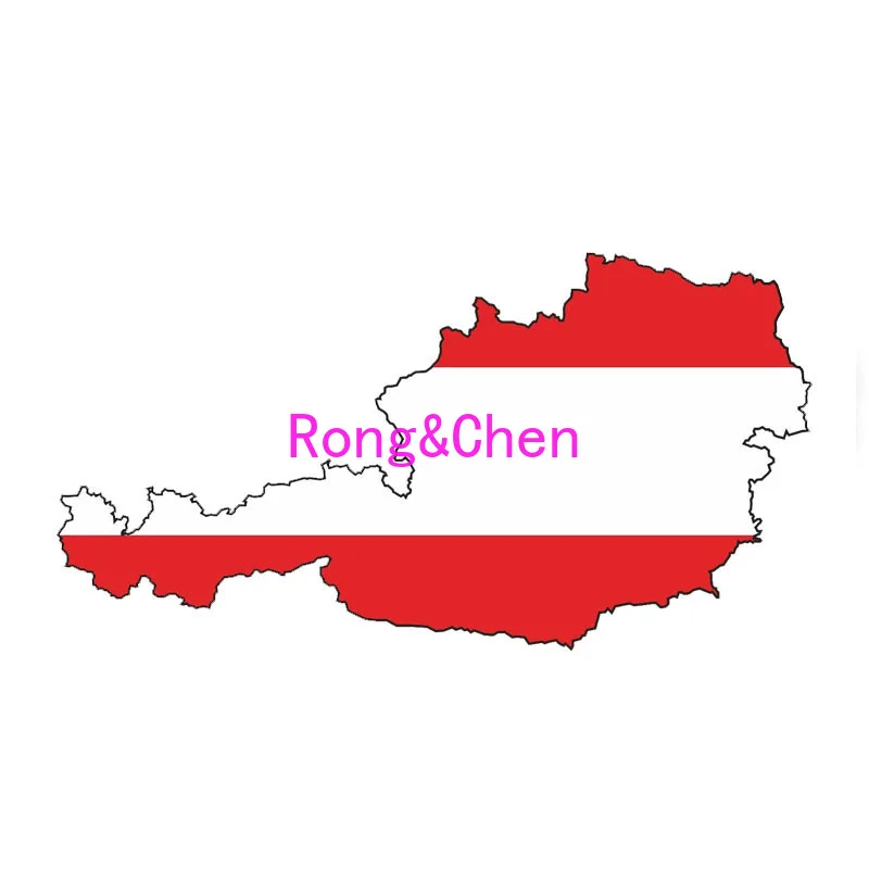 

Rongchen Trading Car Sticker Creativity Austria Map Flag Motorcycle Helmet Sticker PVC Motorcycle Decal Best Selling Boutique