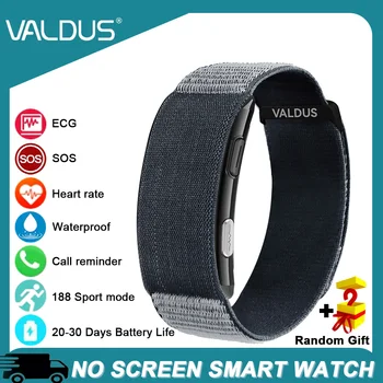 VALDUS 2025 – Smartwatch sans écran, ECG, tension, cardio, sport