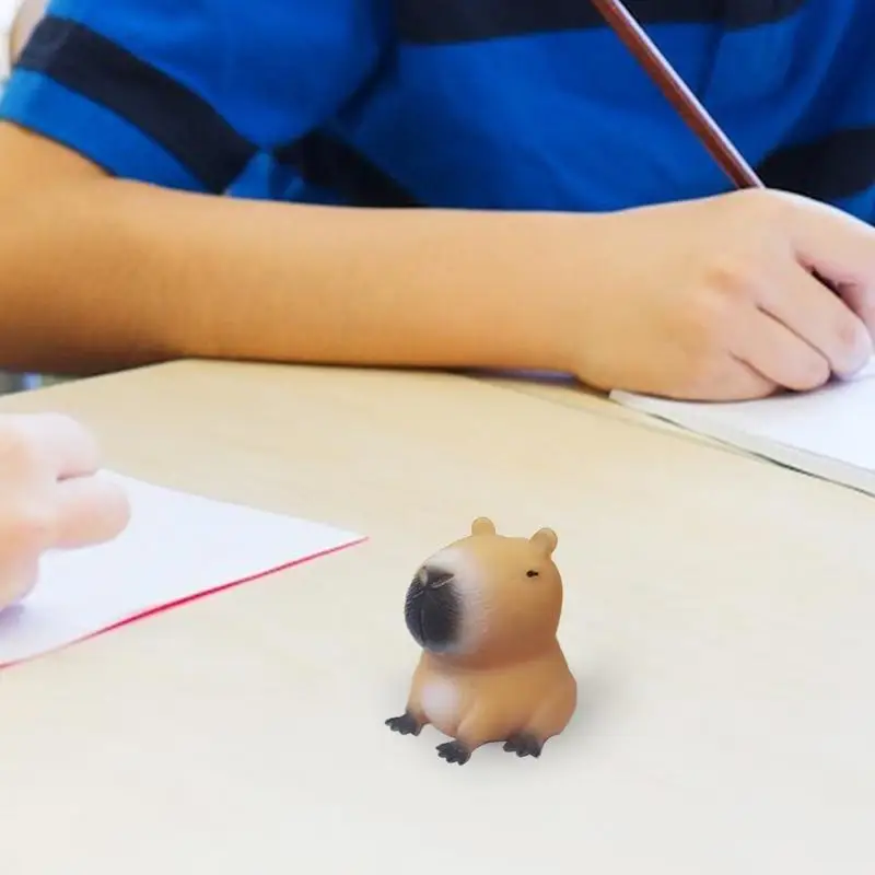 Capybara Anti Stress Fidget Toys For Anxiety Capybara Unusual Object Funny Stuff Cartoon Animal Decompressions Pinch Toyfor Kids