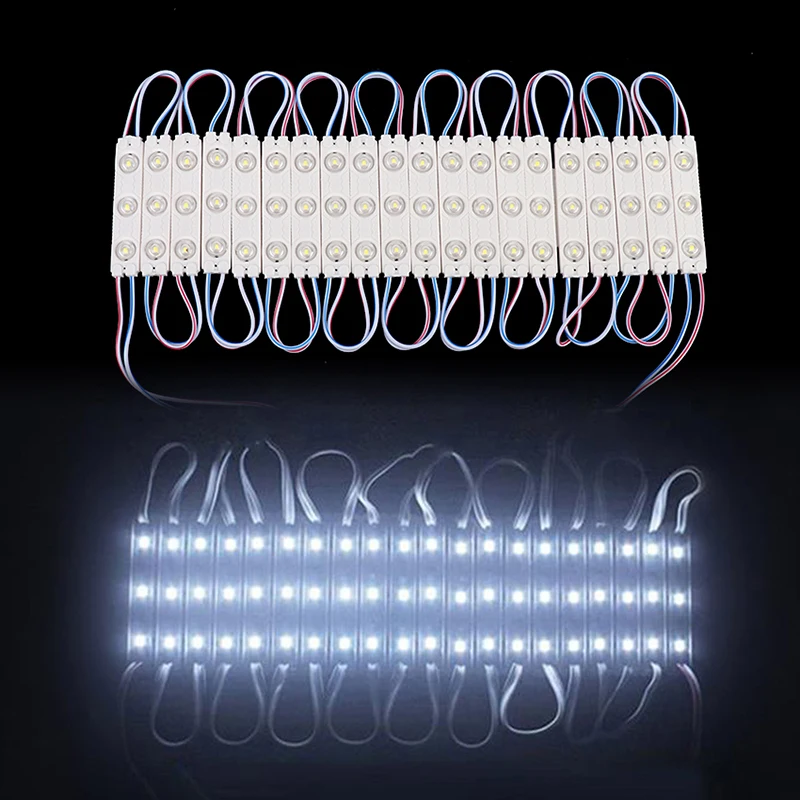 2835 SMD 3 LED 모듈 주입 방수 2835 하드 스트립 바 라이트 램프, 쿨 ..