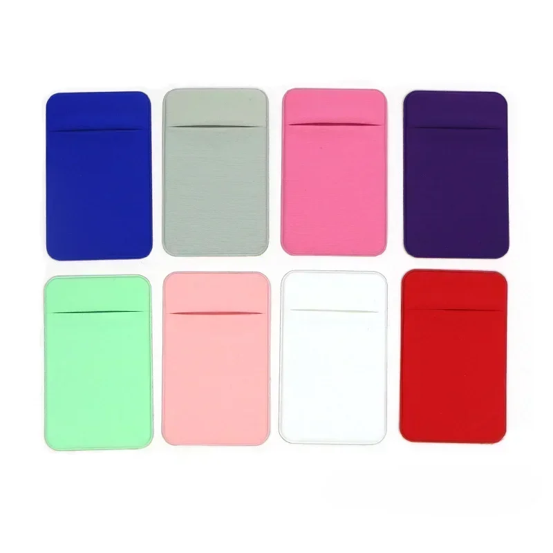 Universal Silicone Card Holder for Cellphones - Stylish and Durable