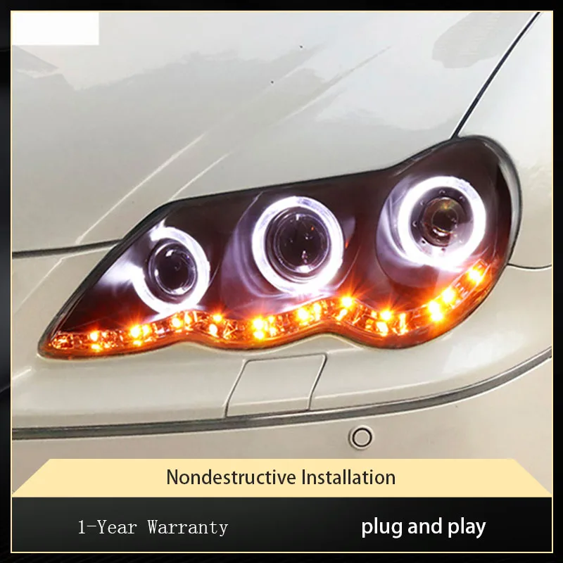 

Car Lights For Toyota Mark X Reiz 2005-2009 Headlight Upgrade DRL Bifocal 3 Lens DRL Dynamic Signal Lamp Tool Accessories