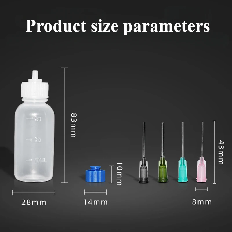 Pottery Sculpting Tools 24Pcs Pottery Mud Painting Bottle Squeeze Multi-needle Mud Bottle DIY Ceramic Pottery Ceramics Decor