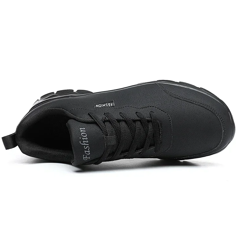 가죽 남성 캐주얼 신발 방수 운동화 남성 내마모성 남성 운동화 운동화 Zapatillas Deportivos Hombre