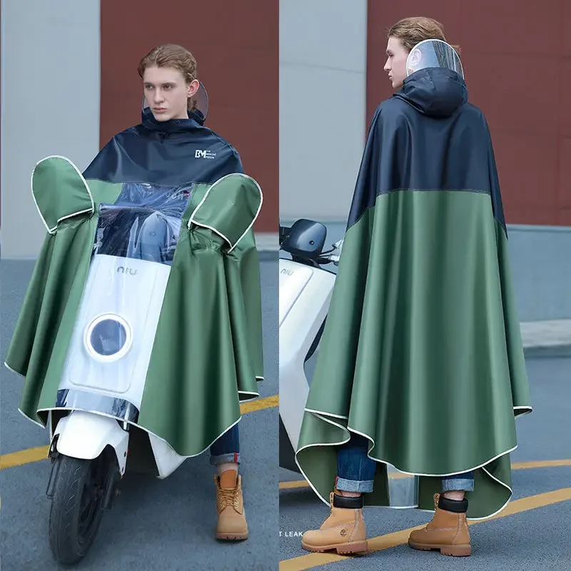 

Fashionable Raincoat Special Electric Vehicles Raincoat for Full Body Rain Proof Motorcycle Single Person High-grade Raincoat