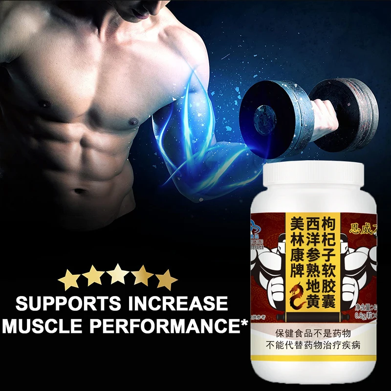 

Ginseng Extract Capsules For Men Strength&Mood