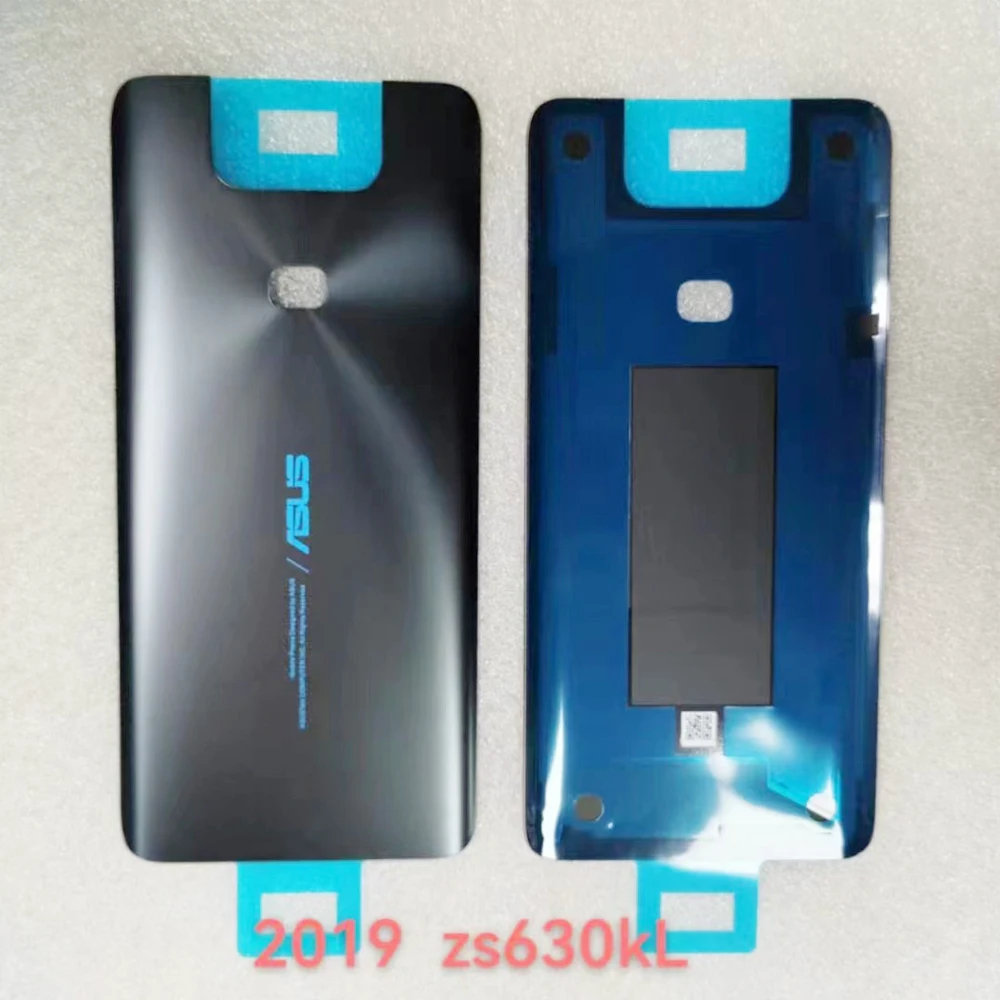ZS630KL Battery Cover For Asus Zenfone 6 Back Cover Battery Case Housing Door Replacements