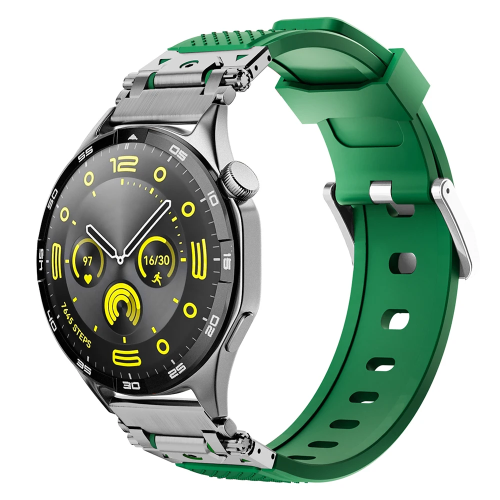 Versatile 22mm Rubber Loop Watch Strap