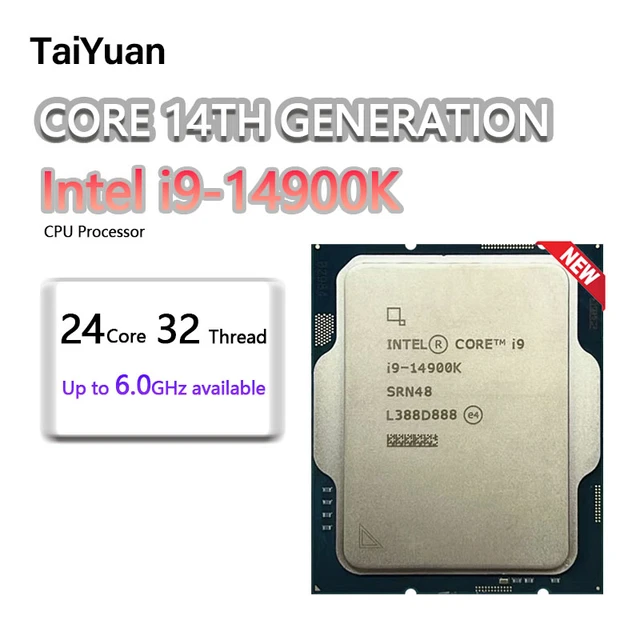 Intel Core i9-14900K 14th Generation Processor - TRAY, 14900K, AYOUB  COMPUTERS