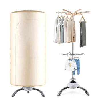 Portable Clothes Dryer for Laundry and Shoes: 900W Fast Drying, Large Load Capacity, Compact Mini Dryer Machine for Travel, Apa 1