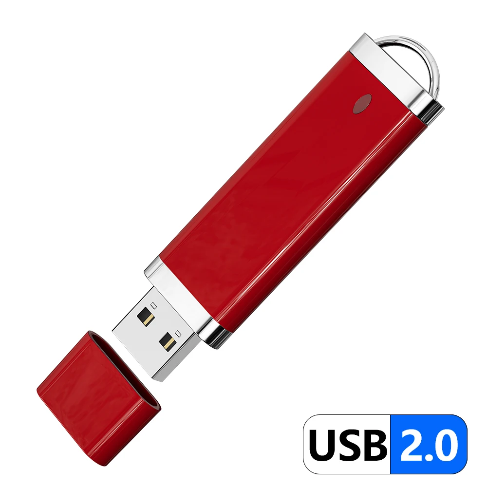 Versatile Multi-Capacity USB Flash Drive - Colorful Light Memory Stick