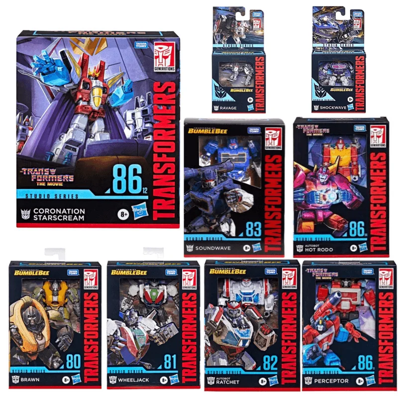 Transformers Studio Series Ss86 Red Spider Sensor Sexing Dahan Soundwave Ambulanza Jack Shock Wave Machine Dog