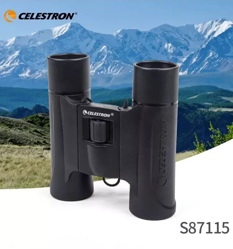 Celestron 풍경 야외 휴대용 접이식 쌍안경, 10x25 HD 콘서트