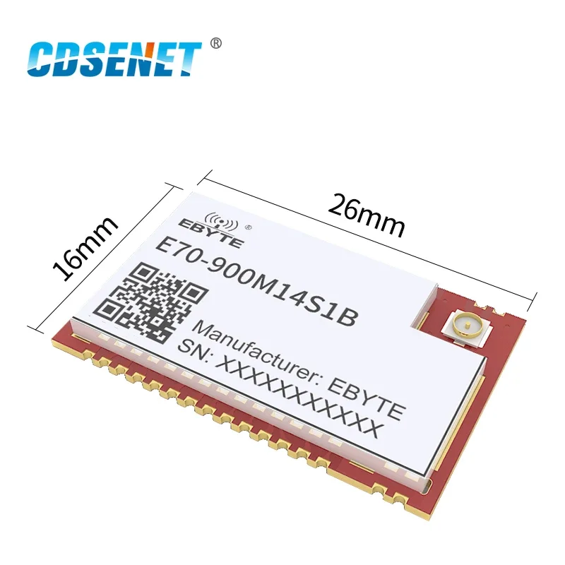 E70-900M14S1B 868/ 915MHz CC1312R RF Wireless Serial Port Module TI High Power SOC 1.5km Continuous Transmission CDSENET serial port nine axis high precision accelerometer gyroscope module attitude angle sensor jy931