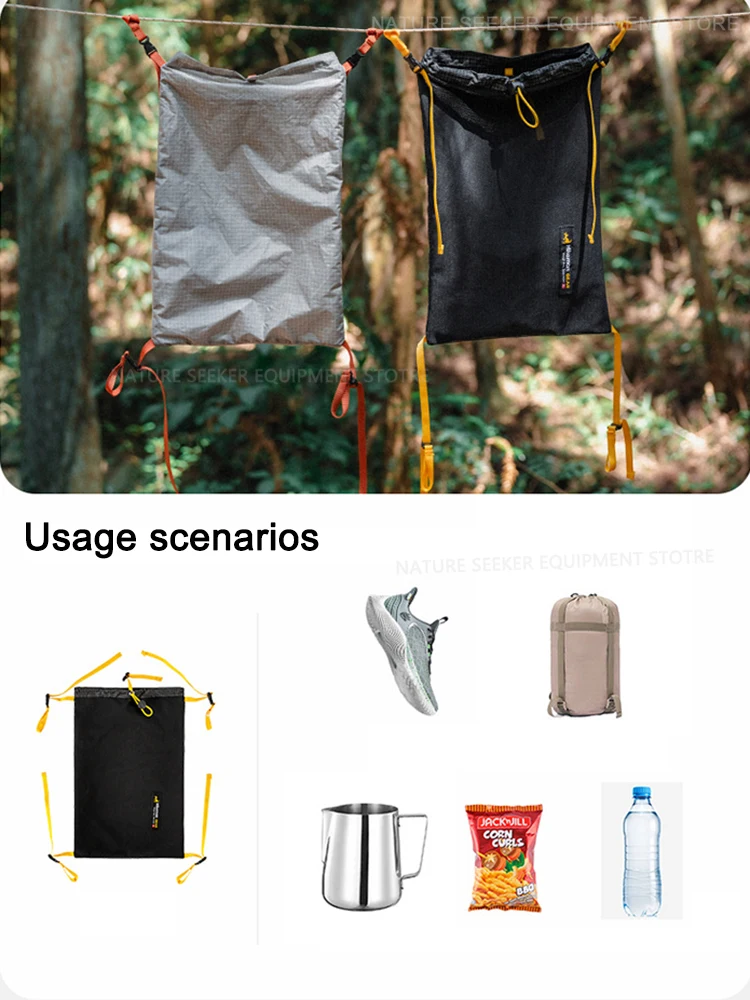 HIKEMAN Tactical Pouch Ultralight Expandable Pack for Outdoor Hiking  Backpack Accessories Outdoor Gear Bag - AliExpress 18