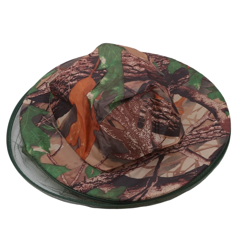 Fishing Hat Beekeeping Insects Mosquito Net Camouflage Prevention Cap Mesh Fishing Cap Outdoor Sunshade Lone Neck Head Cover fishing hat tactical camouflage hat