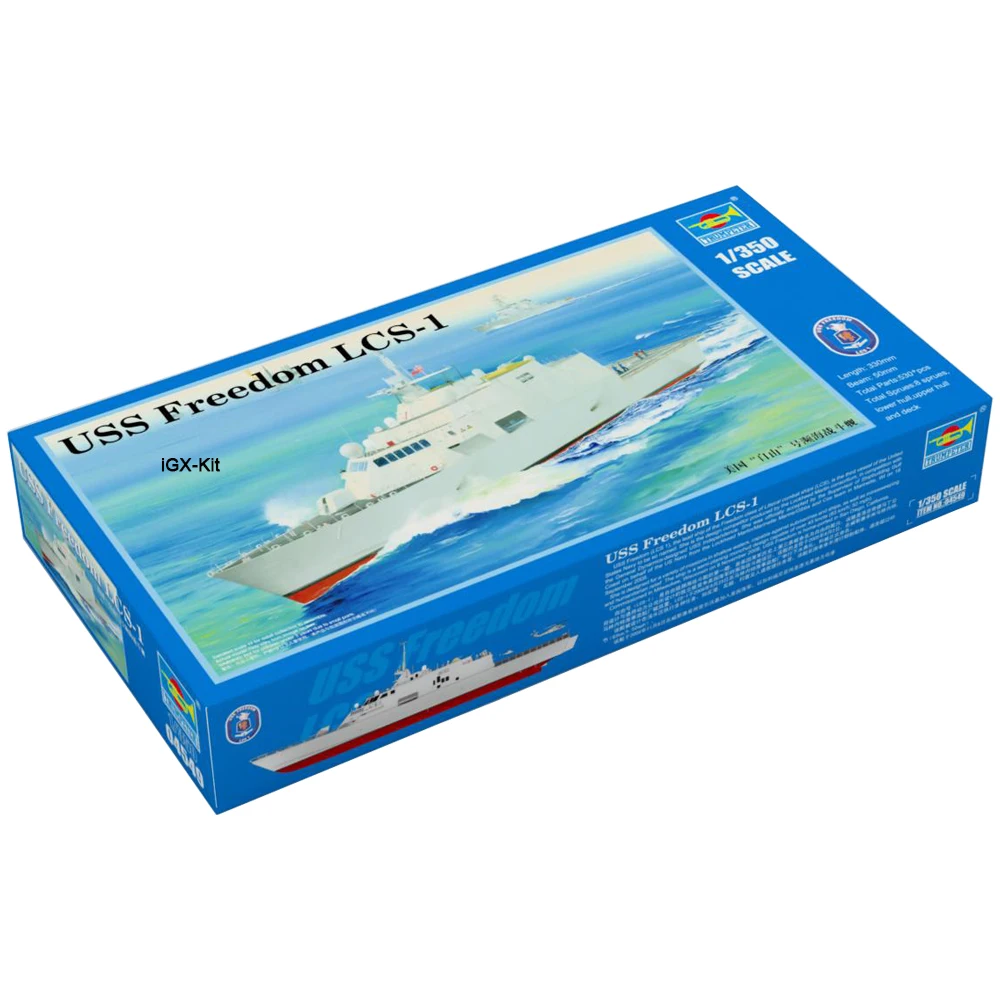 

Trumpeter 04549 1/350 Scale USS Freedom LCS-1 Littoral Combat Ship Toy Hobby Military Assembly Plastic Model Building Kit